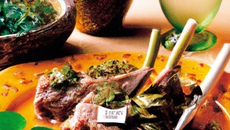 Épaule d'agneau marinée à l'Orientale