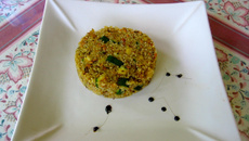 Quinoa aux courgettes et petites graines, façon risotto