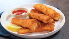 Poisson pané maison