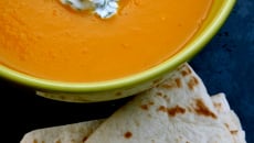 Soupe de carotte au safran