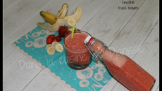 Smoothie fraise-banane