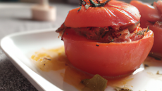 Tomate farcie pour une esseulée