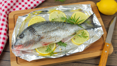 Poissons en papillote au barbecue