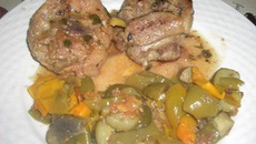 Osso buco de dinde aux écorces de citron