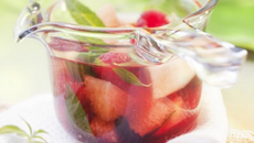 Soupe de verveine aux fruits