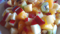 Salade de fruits sans sucres ajoutés