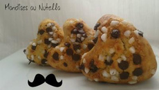 Mandises cœur de Nutella