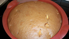 Gâteaux Moelleux chocolat, pommes et amandes