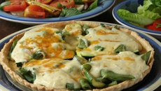 Tarte aux courgettes