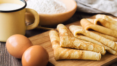 Pâte à crêpe sans beurre