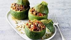 Courgettes farcies au bœuf épicé