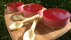 Bavarois à la framboise