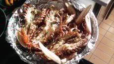 Homards en papillotes