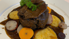 Rôti de bœuf au porto