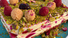 Tiramisu framboises et pistaches