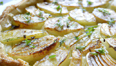 Tarte savoureuse aux poireaux