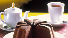 Gâteau au chocolat relevé au café