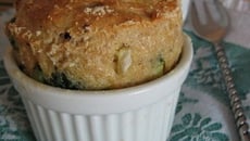 Soufflés de courgette au parmesan maison