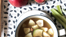 Soupe de Pommes et Gingembre