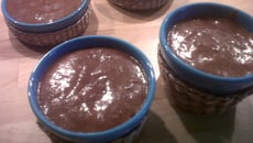 Mousse au chocolat noir sans sucre