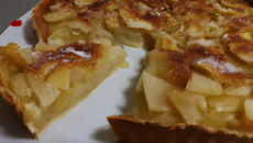 Tarte aux pommes Granny enrichie au Philadelphia