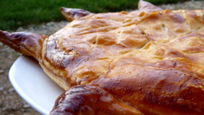 Galette soleil ananas, coco et carambar