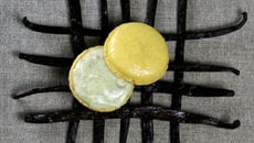 Macarons rhum vanille