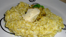 Risotto au Pesto et parmesan