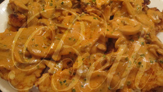Filets de cabillaud aux Champignons