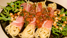 Rouleaux de linguines à l'ardennaise