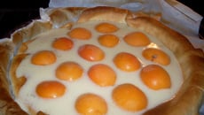 Tarte à l'abricot