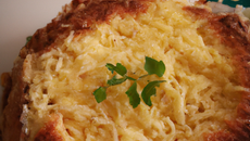 Riz pané à l'emmental