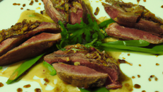 Magrets de canard à la forestière