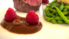 Bœuf à la framboisette