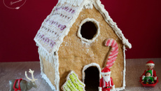 Maison en pain d'épices au Thermomix