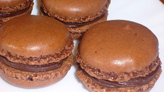 Mes premiers Macarons au chocolat
