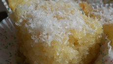 Basboussa à la noix de coco!