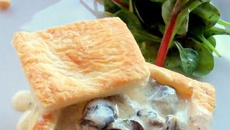 Vol au vent d'escargots au Roquefort Papillon