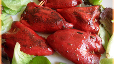 Piquillos farcis à la tapenade