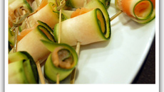 Bouchées saumon/courgette