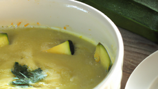 Velouté de courgettes facile