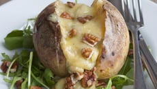 Pommes de terre gratinées au Saint Agur