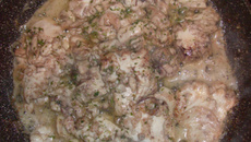 Cervelle de veau pôelé