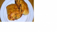 Roule feuilleté de viande hachée