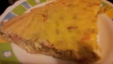 Tarte poireau saumon