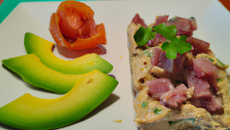 Guacamole thon et avocat