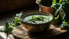 Soupe de choux vert au thermomix