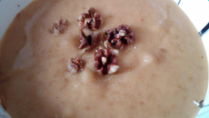 Semoule allégée à la crème de marrons