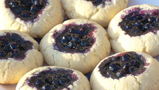 Biscuits aux myrtilles