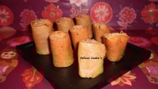 Makis de crêpes tofu / surimi / endive